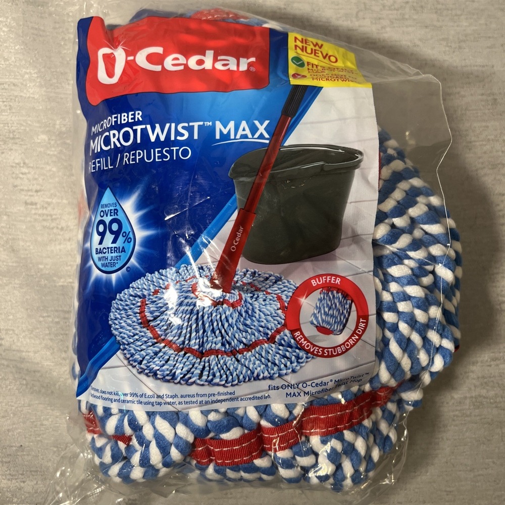 O Cedar MicroTwist Microfiber Twist Mop Refill Replacement 147525 READ